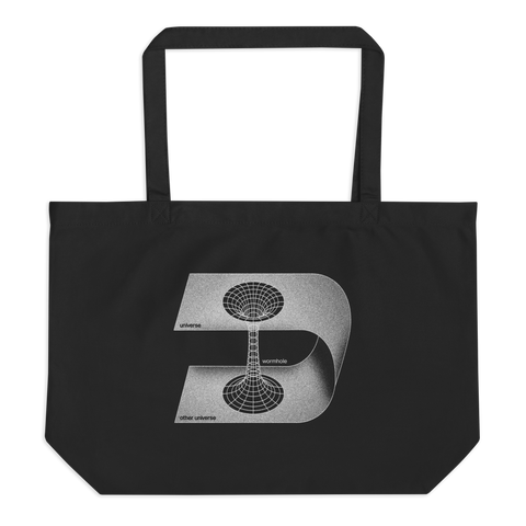 DUST Wormhole Large Organic Tote Bag